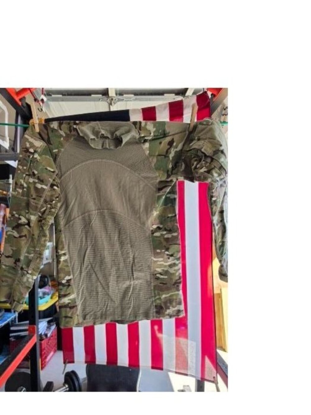 Military Combat Shirt – Multicam Tactical Uniform Top